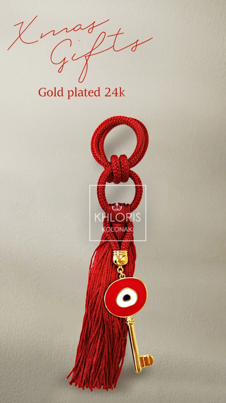 Γούρι Κλειδί Gold plated 24k